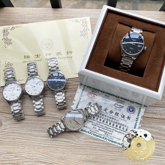 浪琴 Longines 精品男士腕表,经典大三针设计,尊贵大气,绅士风范,卓越品质,热卖全城。采用进口西铁城机械机芯(零返修),顶级316精钢表壳表带,矿物质超强镜面,尺寸40*12 浪琴 Longines 精品男士腕表,经典大三针设计,尊贵大气,绅士风范,卓越品质,热卖全城。采用进口西铁城机械机芯(零返修),顶级316精钢表壳表带,矿物质超强镜面,尺寸40*12