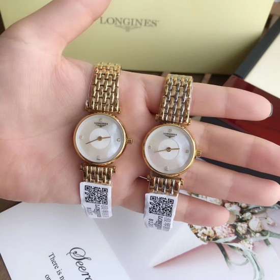 浪琴 Longines 超薄系列,小清新 简约大方,品质精湛,采用原装石英机芯,顶级316精钢表壳,散珠带精钢实钢材料、玫瑰金,间玫瑰金,黄金,间黄金4色可选。28mm 浪琴 Longines 超薄系列,小清新 简约大方,品质精湛,采用原装石英机芯,顶级316精钢表壳,散珠带精钢实钢材料、玫瑰金,间玫瑰金,黄金,间黄金4色可选。28mm