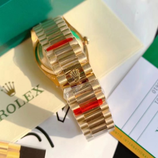 劳力士 ROLEX 金绿 日志～