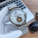 实物拍摄品牌：江诗丹顿 -Vacheron Constantin类型：[酷]男士腕表表壳：316精钢（做工优质）表带：进口真牛皮/316精钢（两种可选）机芯：高级定制全自动机械机芯（走时稳定）玻璃：高级强化镀膜镜面尺寸：直径41mm，厚度12.5mm