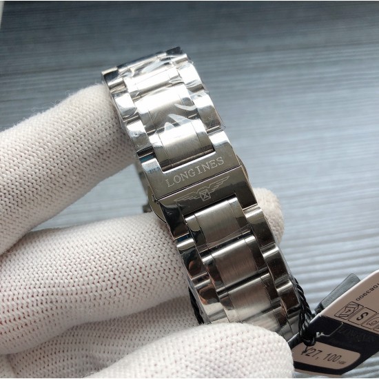 浪琴官网新品v2版本浪琴 LONGINES L33 名匠系列月相 市场上唯一一家官方1:1复刻版本，不惜成本[强]升级瑞机壳套字面，原装月相，区别市场普通版本 配置全自动机械机芯，316L精钢，蓝宝石镜面，尺寸39.5mm专柜同步，SJ出品让表又再次刷新高性价比的购表体验 三杰精致推荐男士机械腕表 SJ为你精心打造超真实实物图拍摄
