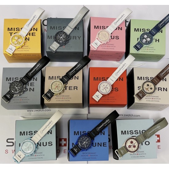 欧米茄swatch联名星球款式全面到货。认准品质。价格实惠。