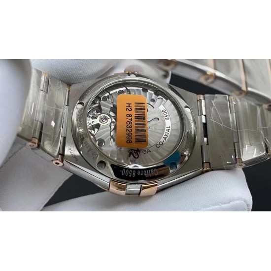 OMEGA 欧米茄 星座系列 尺寸38MM，搭载8500同轴机芯 3字位窗口 性价比首选 欢迎品鉴！