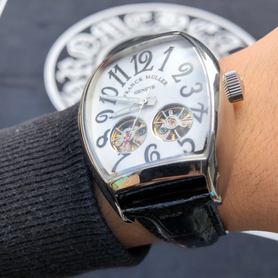 ⭐️法兰克穆勒 Franck Muller ⚜️尺寸 40*55mm ⌚️锥桶型立体壳身⚙️ 全自动镂空双飞轮机芯 头层小牛皮表带原装针扣独特的F M风格 只为专属打造 BG™️ 出品 ✈️ ⭐️法兰克穆勒 Franck Muller ⚜️尺寸 40*55mm ⌚️锥桶型立体壳身⚙️ 全自动镂空双飞轮机芯 头层小牛皮表带原装针扣独特的F M风格 只为专属打造 BG™️ 出品 ✈️