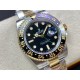 ROLEX 劳力士 GMT格林尼治型 尺寸40mm！精钢表壳表链，蓝宝石镜面，超级夜光，双向陶瓷旋转表圈，原装折叠扣！