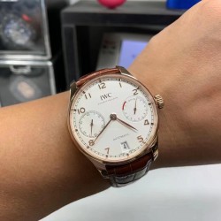 IWC 万国 葡萄牙系列（IWC Portugieser Automatic）IW500701（葡七）腕表 ！搭载定制版Cal.52010自动机械机芯 双面蓝宝石 直径42.3mm！