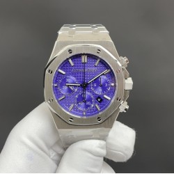 今日推荐爱彼 26240计时款 白壳紫面 41mm 4401机 顶级品质 出货实拍✈️