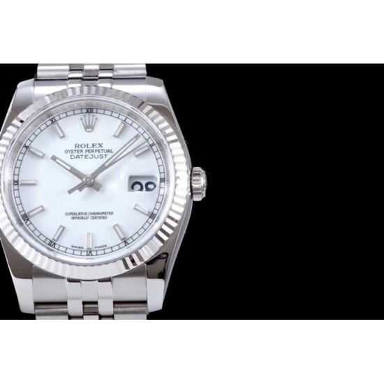 少量到货AR超强神作 ROLEX DATEJUST超级904L最强V2升级版日志型36系列腕表，表壳表带运用超级904L铸造而成，并行代购版DATEJUST，完美修正十年间所有副本的不足和缺陷，36mm表径，搭载3135机并搭配正品代购包装物料，重新定义最高品质的DATEJUST副本[拳头]        最强版A级副本DATEJUST[AR出品]