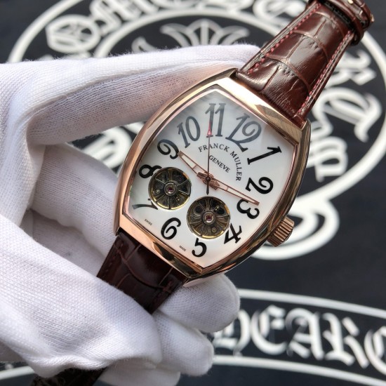 ⭐️法兰克穆勒 Franck Muller ⚜️尺寸 40*55mm ⌚️锥桶型立体壳身⚙️ 全自动镂空双飞轮机芯 头层小牛皮表带原装针扣独特的F M风格 只为专属打造 BG™️ 出品 ✈️ ⭐️法兰克穆勒 Franck Muller ⚜️尺寸 40*55mm ⌚️锥桶型立体壳身⚙️ 全自动镂空双飞轮机芯 头层小牛皮表带原装针扣独特的F M风格 只为专属打造 BG™️ 出品 ✈️