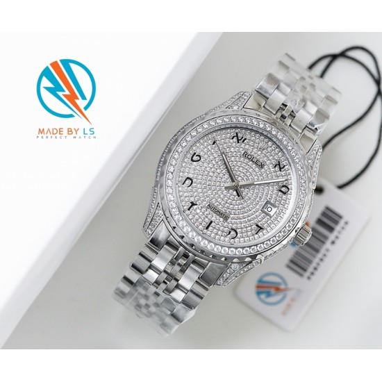 LS精品 火爆双十二,劳力士经典满天星优惠大酬宾!:ROLEX(劳力士):经典满天星系列,采用施洛华水钻,高超的镶嵌手艺,打造一枚高贵优雅的经典传承!一比一复刻的40MM尺寸,搭载进口机芯完美走时,零误差让你把握住人生的每分每秒!来自希伯来数字灵感,设计者带领着认识了一个文化! LS精品 火爆双十二,劳力士经典满天星优惠大酬宾!:ROLEX(劳力士):经典满天星系列,采用施洛华水钻,高超的镶嵌手艺,打造一枚高贵优雅的经典传承!一比一复刻的40MM尺寸,搭载进口机芯完美走时,零误差让你把握住人生的每分每秒!来自希伯来数字灵感,设计者带领着认识了一个文化!