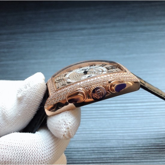 法兰克穆勒 Franck Muller Z9 顶级奢华 男士腕表 来自瑞士日内瓦,是世界知名的高级腕表品牌⌚️。法穆兰大量打破常规的创意更是使其成为无数男女明星的热捧之物 强化矿物质耐磨玻璃,手工镶嵌闪钻 采用精准高级五针日本VK机芯,意大利时尚小牛皮。尺寸:40mmx55mm 三杰精致推荐男士机械腕表 SJ为你精心挑选超真实实物图拍摄 法兰克穆勒 Franck Muller Z9 顶级奢华 男士腕表 来自瑞士日内瓦,是世界知名的高级腕表品牌⌚️。法穆兰大量打破常规的创意更是使其成为无数男女明星的热捧之物 强化矿物质耐磨玻璃,手工镶嵌闪钻 采用精准高级五针日本VK机芯,意大利时尚小牛皮。尺寸:40mmx55mm 三杰精致推荐男士机械腕表 SJ为你精心挑选超真实实物图拍摄