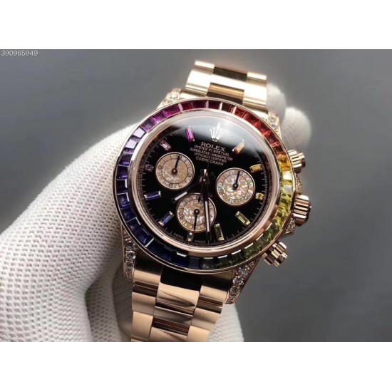 Rolex全新彩虹圈迪通拿Daytona!1:升级圈口角度与宝石大小颜色,缎纹字面更加富有光泽,能与原装保持一致!2:表壳按键防滑齿纹更加明显立体!3:劳力士彩虹圈迪通拿是ROLEX爱好者的圣经之选,搭载7750机芯,奢华副本DAYTONA的最新首选。是土豪最佳选择!钢带款彩虹圈太高调,那么皮带款就是您的最佳选择商品规格:默认规格 Rolex全新彩虹圈迪通拿Daytona!1:升级圈口角度与宝石大小颜色,缎纹字面更加富有光泽,能与原装保持一致!2:表壳按键防滑齿纹更加明显立体!3:劳力士彩虹圈迪通拿是ROLEX爱好者的圣经之选,搭载7750机芯,奢华副本DAYTONA的最新首选。是土豪最佳选择!钢带款彩虹圈太高调,那么皮带款就是您的最佳选择商品规格:默认规格