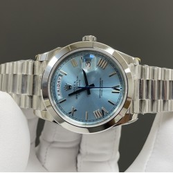 今日推荐劳力士 星期日历型 DD罗马蓝40mm 3255机 顶级品质 出货实拍✈️‏‍   ﻿ ﻿