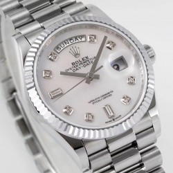 性价比五星推荐tws新品 双历劳力士星期日志 尺寸36Mm  自动机械、蓝宝石镜面，搭配隐形式摺叠皇冠带扣，贴合手腕，整体更细腻舒适。
