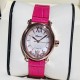 实拍 萧邦-ChopardHappy Sport Oval 石英版本腕表精钢表壳制表工艺与优雅美学风格巧妙结合,以此来展示女性魅力和技术性能。玫瑰金真空电镀材质,既优雅又时尚,以圆润柔美的曲线演绎隽永女性魅力。萧邦对象征永恒的椭圆形展现新颖诠释,打造出一款献给女性的臻礼,许下一个象征快乐的诚挚诺言。Happy Spor欢快嬉戏、自由旋转的水钻珠子在两片蓝宝石水晶之间愉悦轻舞。表壳 约30mm珍珠贝壳彩色表盘搭配光泽亮皮纹表带针扣穿戴C表扣。 实拍 萧邦-ChopardHappy Sport Oval 石英版本腕表精钢表壳制表工艺与优雅美学风格巧妙结合,以此来展示女性魅力和技术性能。玫瑰金真空电镀材质,既优雅又时尚,以圆润柔美的曲线演绎隽永女性魅力。萧邦对象征永恒的椭圆形展现新颖诠释,打造出一款献给女性的臻礼,许下一个象征快乐的诚挚诺言。Happy Spor欢快嬉戏、自由旋转的水钻珠子在两片蓝宝石水晶之间愉悦轻舞。表壳 约30mm珍珠贝壳彩色表盘搭配光泽亮皮纹表带针扣穿戴C表扣。