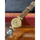 鳄鱼皮新品发布 奢华版满天星镶钻表盘卡地亚小旋风must de小金表vintage中古断货王，性价比高闭眼入。神仙颜值美绝trinity，小孩子才做选择，成年人都是all in![色]表径24mm，超薄厚度5.8mm，搭载瑞士石英机芯，罗马刻度奶油盘，简洁大两针，后镶天然美钻搭配鳄鱼皮表带更奢华超级闪。可仙可盐可甜，精致优雅上手绝美。时尚是一个经典的轮回～说不定今年的复古风，你就是走得最驾轻就熟的一个。推荐指数：⭐⭐⭐⭐⭐