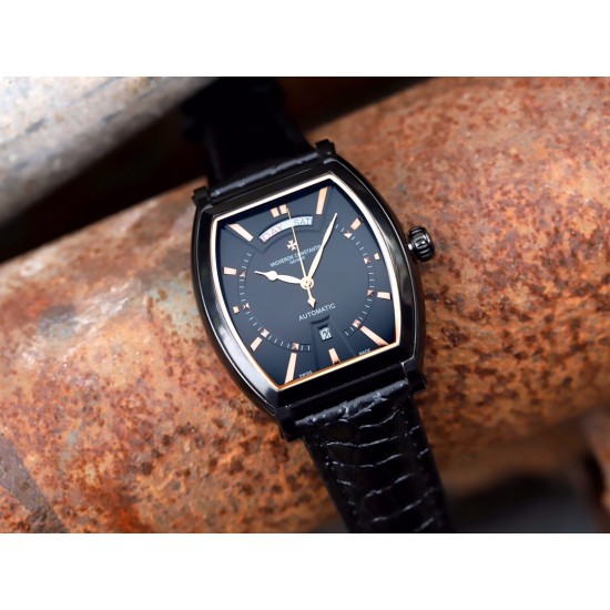 江诗丹顿--Vacheron Constantin男士腕表至臻精品,高贵优雅全自动机械机芯316L精钢表壳矿物强化玻璃镜面真皮表带尺寸:直径42mm 厚度13mm 江诗丹顿--Vacheron Constantin男士腕表至臻精品,高贵优雅全自动机械机芯316L精钢表壳矿物强化玻璃镜面真皮表带尺寸:直径42mm 厚度13mm