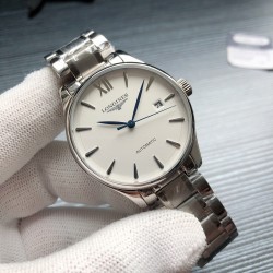浪琴 LONGINES J21  浪琴百年纪念款 今日推荐 又是一款机芯质量耐用长达10年的原装进口8215机械机芯的好表 意大利进口小牛皮带 原装蝴蝶扣 39mm11mm 进口8215机心 瑞机壳套 原版复刻1比1  高端大气上档次 请认准独家品质