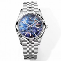 VAS厂爆改ROLEX 劳力士41mm日志系列 突破极限！整表的精彩细节如下:1.搪瓷绘画字面，指针夜光采用瑞士夜光，跟原版一样，夜光明亮。          2.全表釆用904L精钢材质！表壳与表带1比1复制，细节完美还原正品！表带和壳套无缝连接！表扣logo！特别优秀！配带感舒适！3.机芯采用瑞士ETA2836机芯走时精准，动能强悍！日历印刷字体精良！只有少量到货！先抢先得！VAS出品，必出精品