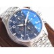ZF出品 IWC 万国 3777飞行员计时系列,机芯同步原装,表针尾部微微弯曲,双面防眩晕蓝色镀膜。成就此非凡经典!腕表尺寸43mmX15mm! ZF出品 IWC 万国 3777飞行员计时系列,机芯同步原装,表针尾部微微弯曲,双面防眩晕蓝色镀膜。成就此非凡经典!腕表尺寸43mmX15mm!
