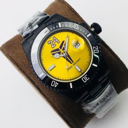 【BLAKEN新品强势来袭】劳.力士ROLEX mamba 科比•布莱恩特独家纪念款限量发售，为伟大而诞生！1⃣️904L精钢材质表壳与表链全新DLC镀黑工艺+防指纹涂层，让表面坚如磐石具有完美的光泽度和韧性！2⃣️搭载top级打磨Asia-2836机芯，走时精准！3⃣️手表背面刻有（Heroes are temporary, but legend is one.英雄是一时的，但传奇是一世的）以此纪念伟大的篮球巨星科比•布莱恩特，曼巴精神永不落幕！BLAKEN新品！数量有限，售完即止！
