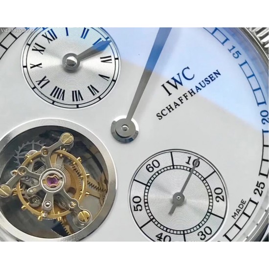 万国IWC－葡萄牙系列 七日链 V1至V5版本 搭载CAL.51011自动机械机芯 独立小秒针 真动能指示 蓝宝石玻璃 牛皮表带