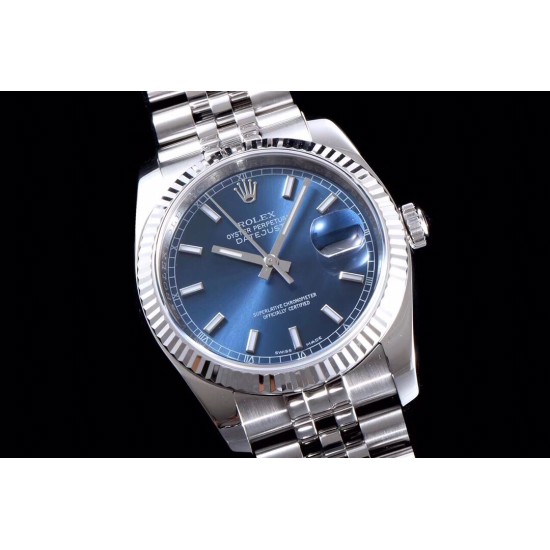 ROLEX 劳力士 DATEJUST 日志型 36mm 系列腕表，表壳表带运用精钢铸造而成，并行代购版DATEJUST，重新定义最高品质的DATEJUST副本[拳头]
