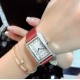 实拍 PATEK PHILIPPE百达翡丽系列 女士腕表(白金表壳搭配沙丁布带,表圈镶嵌天然锆石,蓝宝石玻璃,搭载瑞士石英机芯,尺寸30*34*7毫米) 实拍 PATEK PHILIPPE百达翡丽系列 女士腕表(白金表壳搭配沙丁布带,表圈镶嵌天然锆石,蓝宝石玻璃,搭载瑞士石英机芯,尺寸30*34*7毫米)