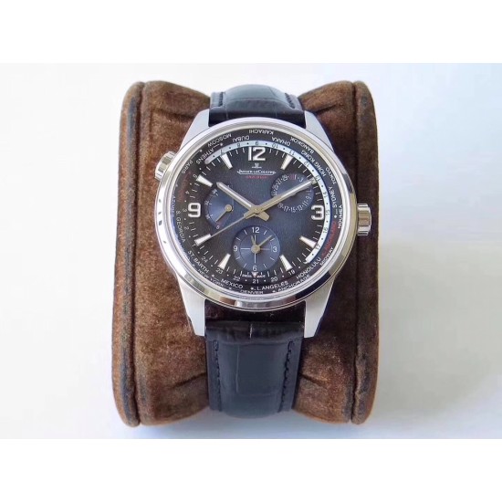 男人魅力新款 Jaeger-LeCoultre 积家 北宸系列 Geographic WT 地理学家世界时腕表采用蓝黑渐变色与全黑色表盘 腕表的凸缘显示全球24个时区 佩戴者可透过10时位置的表冠设定 尺寸42mm表壳 316L钢壳 搭配拱蓝宝石“锅盖”镜面 复刻版:936A/1自动上链 技术无与伦比 城市名部分以乳白色为基底 2时位置的日历显示 6时位置的第二时区显示和10时位置的动力储存显示副表盘饰以太阳放射状饰纹 原装折叠扣! 男人魅力新款 Jaeger-LeCoultre 积家 北宸系列 Geographic WT 地理学家世界时腕表采用蓝黑渐变色与全黑色表盘 腕表的凸缘显示全球24个时区 佩戴者可透过10时位置的表冠设定 尺寸42mm表壳 316L钢壳 搭配拱蓝宝石“锅盖”镜面 复刻版:936A/1自动上链 技术无与伦比 城市名部分以乳白色为基底 2时位置的日历显示 6时位置的第二时区显示和10时位置的动力储存显示副表盘饰以太阳放射状饰纹 原装折叠扣!