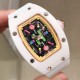 实拍 最新理查珐琅棉花糖理查德米勒 RichardMille 珐琅棉花糖 最新爆款 bon bon系列最稀有的作品!克服传统工艺打破模式!钟表最受尊敬的技术之一。不是所有人的嫁妆,棉花糖运动曲线和颜色,它们是诱人的。有了理查德米勒,实现了把棉花糖戴在你的手腕上!白色陶瓷加上黄粉绿搪瓷表盘,RM-07柔和的颜色创造了一个组合...甜蜜!糖果店的一次旅行,一个让人难以置信的艺术品。你会戴上它吗? 实拍 最新理查珐琅棉花糖理查德米勒 RichardMille 珐琅棉花糖 最新爆款 bon bon系列最稀有的作品!克服传统工艺打破模式!钟表最受尊敬的技术之一。不是所有人的嫁妆,棉花糖运动曲线和颜色,它们是诱人的。有了理查德米勒,实现了把棉花糖戴在你的手腕上!白色陶瓷加上黄粉绿搪瓷表盘,RM-07柔和的颜色创造了一个组合...甜蜜!糖果店的一次旅行,一个让人难以置信的艺术品。你会戴上它吗?