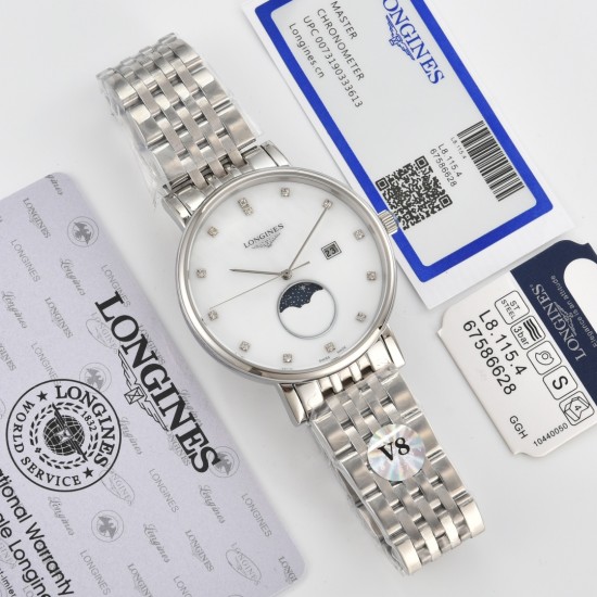 2024年【最新品】七夕节最佳礼品Longines浪琴官方博雅系列情侣腕表 见证爱奇迹时刻时尚潮流男女腕表。采用进口日本机芯。采用进口头层牛皮表带。表壳采用三件套官方一致工艺。腕表尺寸:男39mm女30mm质量杠杠欢迎转发 2024年【最新品】七夕节最佳礼品Longines浪琴官方博雅系列情侣腕表 见证爱奇迹时刻时尚潮流男女腕表。采用进口日本机芯。采用进口头层牛皮表带。表壳采用三件套官方一致工艺。腕表尺寸:男39mm女30mm质量杠杠欢迎转发