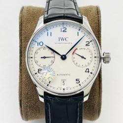 【ZF Factory销量神器】V5升级版 IWC万国葡7－葡萄牙系列 七日链 ！1⃣️搭载定制版自动机械机芯！2⃣️独立小秒针，真动能指示！3⃣️蓝宝石玻璃镜面！4⃣️定制版意大利牛皮表带，原装扣子！5⃣️直径42毫米！ZF出品 必属精品 欢迎您的品鉴！