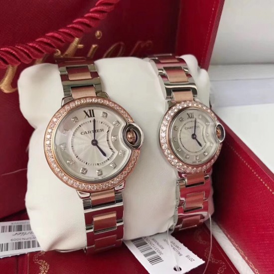 Cartier 卡地亚 蓝气球腕表,进口瑞士石英机芯,走时精准。316L精钢表壳镀香槟玫瑰金色。316L精钢表链,立体切割剑形蓝钢指针! Cartier 卡地亚 蓝气球腕表,进口瑞士石英机芯,走时精准。316L精钢表壳镀香槟玫瑰金色。316L精钢表链,立体切割剑形蓝钢指针!
