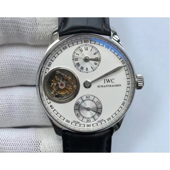 万国IWC－葡萄牙系列 七日链 V1至V5版本 搭载CAL.51011自动机械机芯 独立小秒针 真动能指示 蓝宝石玻璃 牛皮表带