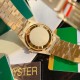 劳力士 ROLEX 金绿 日志～
