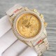 少量到货!新款 劳力士 ROLEX 宇宙计时型迪通拿满天星40系列——904精钢密镶钻款 1⃣️整表密集镶满顶级的施华洛世奇美钻,秒杀其它现有版本的细节和做工!2⃣️厚度13.5mm,采用7750机芯,一档调时,中间不再有日历空档,计时功能一切正常使用!3⃣️超级904钢材质,蓝宝石镜面!4⃣️每条表带和侧边也是镶满钻,真正做到表带镶满无边的工艺!游戏 每个细节都做到了极致!欢迎品鉴! 少量到货!新款 劳力士 ROLEX 宇宙计时型迪通拿满天星40系列——904精钢密镶钻款 1⃣️整表密集镶满顶级的施华洛世奇美钻,秒杀其它现有版本的细节和做工!2⃣️厚度13.5mm,采用7750机芯,一档调时,中间不再有日历空档,计时功能一切正常使用!3⃣️超级904钢材质,蓝宝石镜面!4⃣️每条表带和侧边也是镶满钻,真正做到表带镶满无边的工艺!游戏 每个细节都做到了极致!欢迎品鉴!
