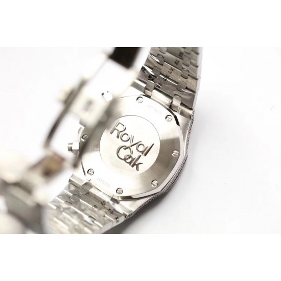 (K8新品)爱彼Audemars Piguet 皇家橡树系列 26320ST 26320BA 26320OR 钻石手表 搭载316L不锈精钢表壳 实心厚重钢带精选进口奥地利水钻 光彩闪耀 采用进口VK石英跑秒机芯 精准计时 耗时11个月 多功能钻石精装手表 尺寸42mm 重量170g (K8新品)爱彼Audemars Piguet 皇家橡树系列 26320ST 26320BA 26320OR 钻石手表 搭载316L不锈精钢表壳 实心厚重钢带精选进口奥地利水钻 光彩闪耀 采用进口VK石英跑秒机芯 精准计时 耗时11个月 多功能钻石精装手表 尺寸42mm 重量170g