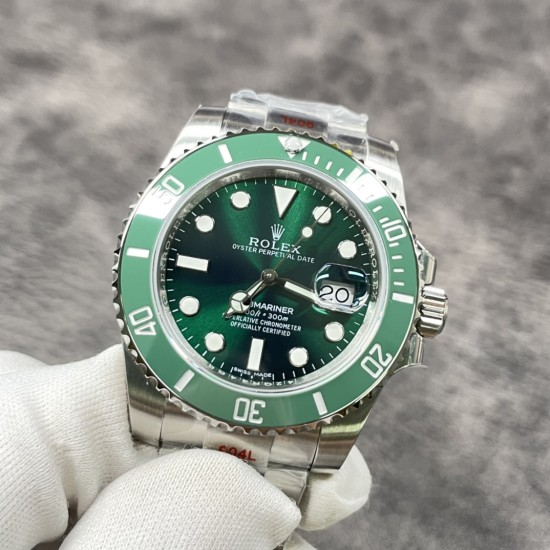 【N厂出品】劳力士 绿水鬼 3135机芯 904L V10 40MM！出货实拍