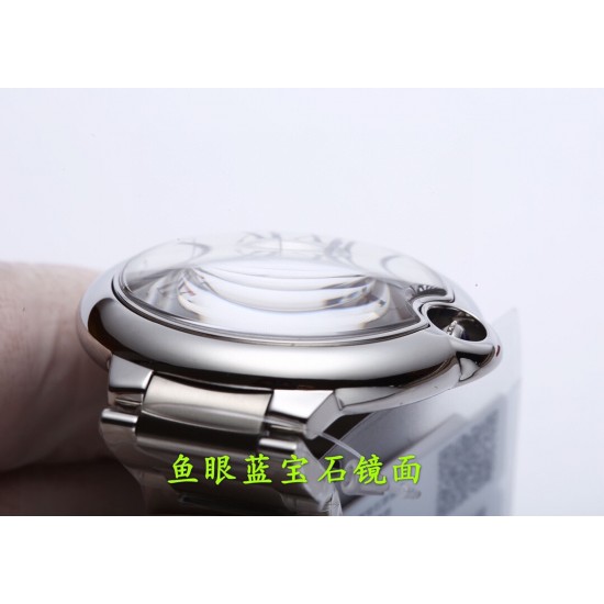 Cartier 卡地亚 蓝气球 机械42mm !以风格细腻,格调优雅著称,精钢表壳的色泽度使得腕表如气球般轻盈,罗马数字时标在表盘上显得复古深邃,蓝宝石玻璃镜面! Cartier 卡地亚 蓝气球 机械42mm !以风格细腻,格调优雅著称,精钢表壳的色泽度使得腕表如气球般轻盈,罗马数字时标在表盘上显得复古深邃,蓝宝石玻璃镜面!