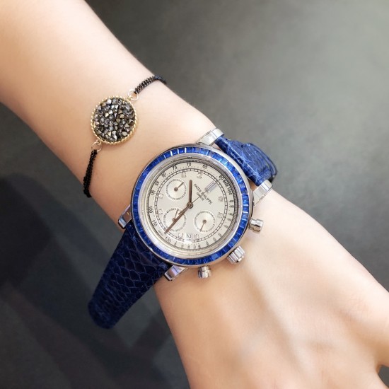 百达翡丽-PATEK PHILPPE 明珠天津雕花机(机械) 蓝宝石玻璃镜面 进口意大利牛皮 尺寸:直径:38mm 高度:约11mm 百达翡丽-PATEK PHILPPE 明珠天津雕花机(机械) 蓝宝石玻璃镜面 进口意大利牛皮 尺寸:直径:38mm 高度:约11mm