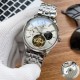 实物拍摄品牌：江诗丹顿 -Vacheron Constantin类型：[酷]男士腕表表壳：316精钢（做工优质）表带：进口真牛皮/316精钢（两种可选）机芯：高级定制全自动机械机芯（走时稳定）玻璃：高级强化镀膜镜面尺寸：直径41mm，厚度12.5mm