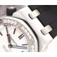 爱彼 Audemars Piguet    AP 皇家橡树离岸型 15710系列  X43 采用莫桑钻圈口 一表一码，二码合一，配送检验证书，联网可查询，国检机构  真正的物美价廉 搭配进口3120机械机芯  904L精钢表壳，进口橡胶表带，防眩光水晶蓝宝石玻璃镜面，尺寸：42mm 14mm[礼物][礼物]五星推荐，自留，送礼，首选