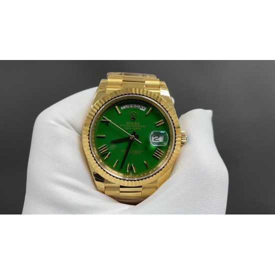 ROLEX 劳力士 星期日历 赌桌绿 ～