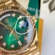 劳力士 ROLEX 金绿 日志～