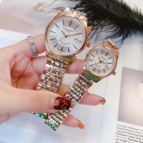 品牌:百达翡丽-PATEK PHILPPE 类型:情侣对表表壳:316精钢(做工上乘)表带:316钢机芯:进口石英机芯(走时精准)材料:高级强化镀膜镜面尺寸:男直径39mm 厚度8mm/女直径29mm 厚度8mm 品牌:百达翡丽-PATEK PHILPPE 类型:情侣对表表壳:316精钢(做工上乘)表带:316钢机芯:进口石英机芯(走时精准)材料:高级强化镀膜镜面尺寸:男直径39mm 厚度8mm/女直径29mm 厚度8mm