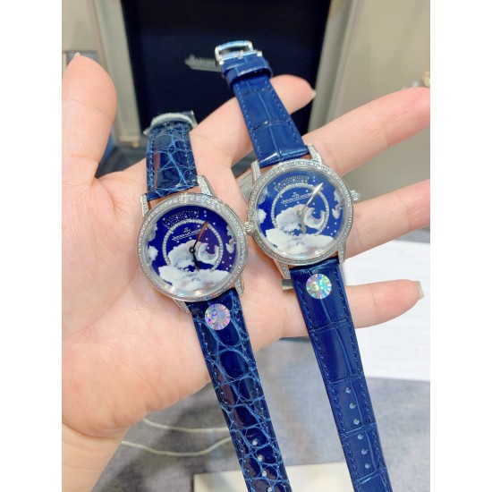 独家实拍,认准品质与细节女人的三大梦想之一,积家约会系列流星腕表 以珍稀工艺呈现变幻莫测的绚烂流星,蓝宝石玻璃,原装折叠扣!尺寸:33mm,厚10mm! 独家实拍,认准品质与细节女人的三大梦想之一,积家约会系列流星腕表 以珍稀工艺呈现变幻莫测的绚烂流星,蓝宝石玻璃,原装折叠扣!尺寸:33mm,厚10mm!