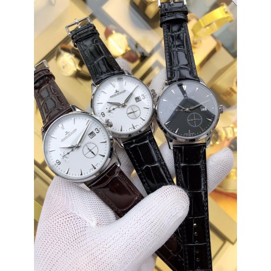 品牌:积家-Jaeger-LeCoultr表带:进口小牛皮/316精钢机芯:全自动机械机芯材料:高级强化镀膜镜面尺寸:直径40mm,厚度12mm 品牌:积家-Jaeger-LeCoultr表带:进口小牛皮/316精钢机芯:全自动机械机芯材料:高级强化镀膜镜面尺寸:直径40mm,厚度12mm