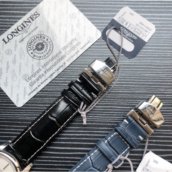 2019浪琴官网新品v2版本浪琴 LONGINES L33 名匠系列月相 市场上唯一一家官方1:1复刻版本，不惜成本[强]升级瑞机壳套字面，原装月相，区别市场普通版本 配置全自动机械机芯，316L精钢，蓝宝石镜面，尺寸39.5mm专柜同步，SJ出品让表又再次刷新高性价比的购表体验