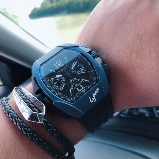 FRANCKMULLER 法兰克穆勒 F12 Lykan Hypersport 超跑限量款腕表,还记得速度激情7里面那款全球限量7辆的LYKAN超跑吗?携手FM限量打造跑车专属腕表! 尺寸宽40mm(连把头53mm),长55mm。搭载进口VK石英计时机芯,超立体内圈表盘,胶带采用LYKAN 跑车级轮胎橡胶!有电蓝 玫瑰金 黄金表壳供君选择!真是帅到没朋友三杰精致推荐男士多功能石英腕表 SJ为你精心打造超真实实物图拍摄 FRANCKMULLER 法兰克穆勒 F12 Lykan Hypersport 超跑限量款腕表,还记得速度激情7里面那款全球限量7辆的LYKAN超跑吗?携手FM限量打造跑车专属腕表! 尺寸宽40mm(连把头53mm),长55mm。搭载进口VK石英计时机芯,超立体内圈表盘,胶带采用LYKAN 跑车级轮胎橡胶!有电蓝 玫瑰金 黄金表壳供君选择!真是帅到没朋友三杰精致推荐男士多功能石英腕表 SJ为你精心打造超真实实物图拍摄