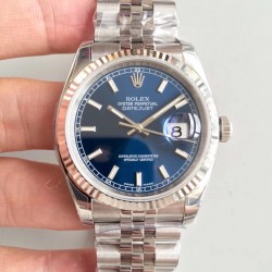 『AR精品』ROLEX DATEJUST劳力士日志型腕表副本的十年精华， 并行代购版DATEJUST，完美修正十年间所有副本的不足和缺陷，搭载3135机并搭配正品代购包装物料，重新定义最高品质的DATEJUST副本，真正的A级副本劳力士DATEJUST[AR出品]36mm尺寸。
